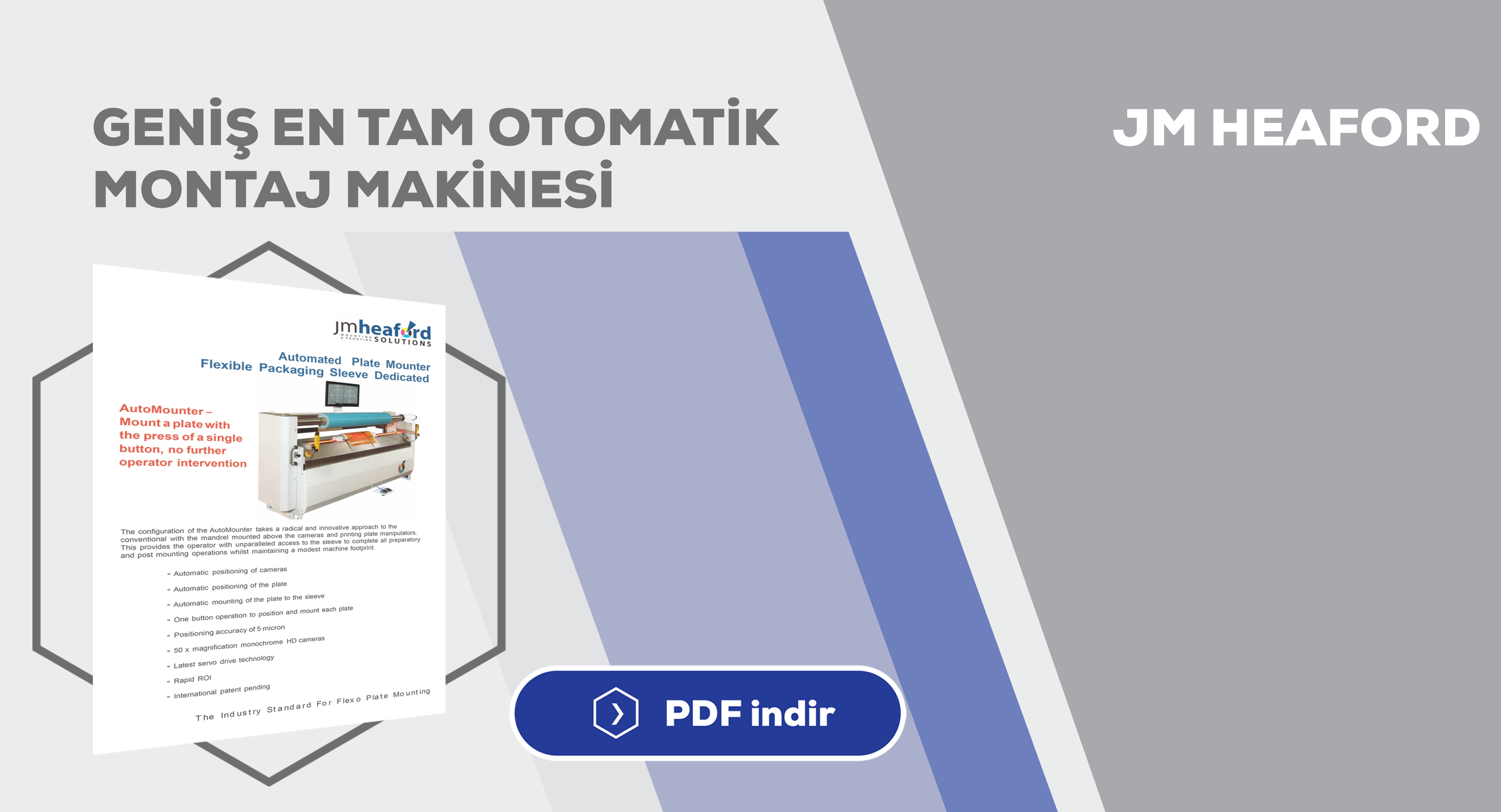 GENİŞ EN TAM OTOMATİK MONTAJ MAKİNESİ