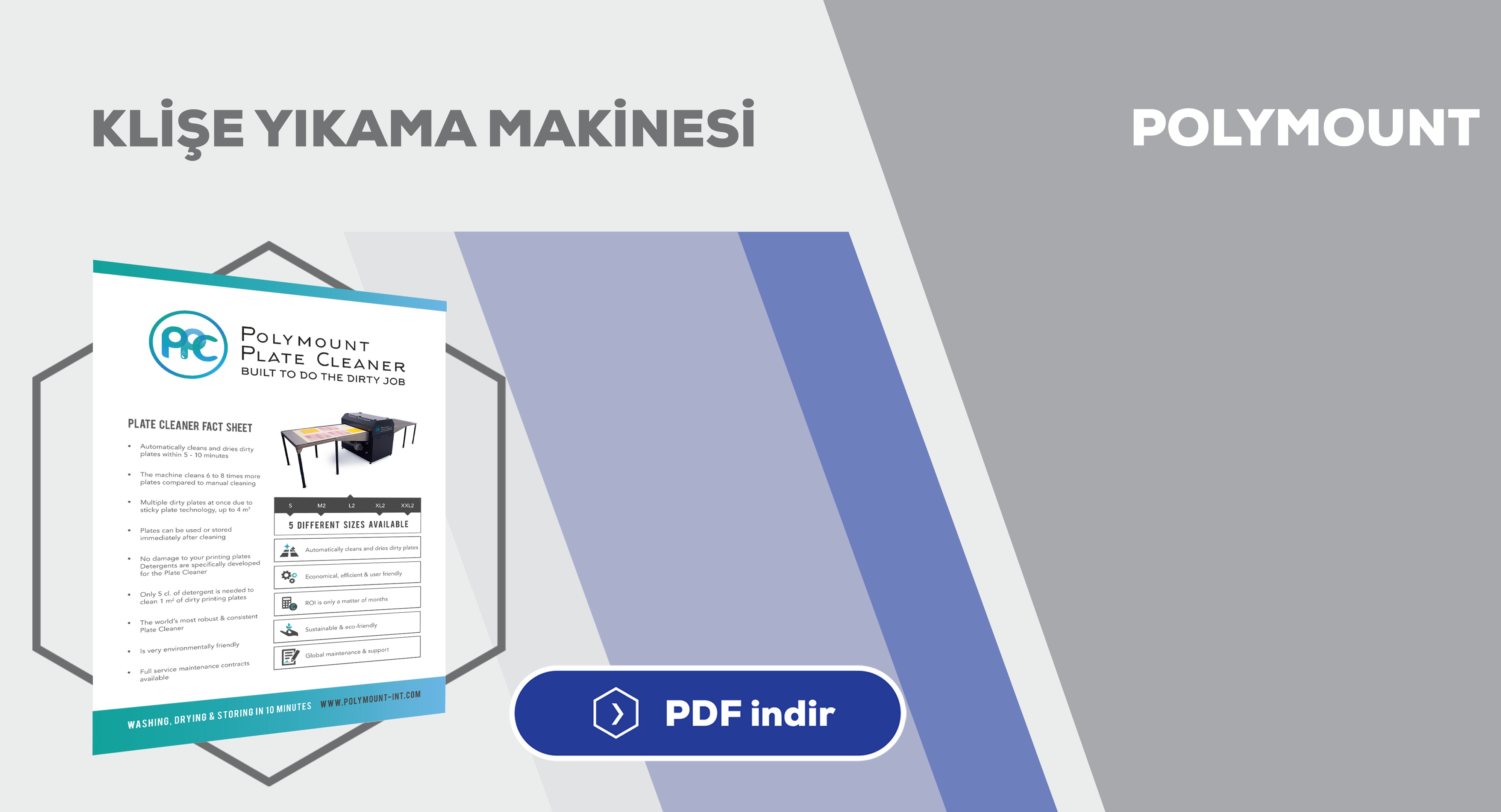 KLİŞE YIKAMA MAKİNESİ