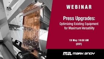 19 Mayıs Mark Andy Webinar'ı