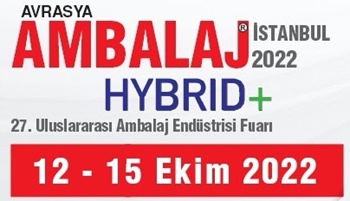 12 - 15 Ekim 2022 - 27. Avrasya Ambalaj Fuar'ına Katılıyoruz