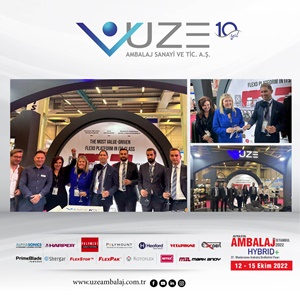 12 - 15 Ekim 2022 - 27. Avrasya Ambalaj Fuar'ına Katıldık
